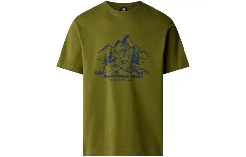 THE NORTH FACE T Shirt Men's Olive Green