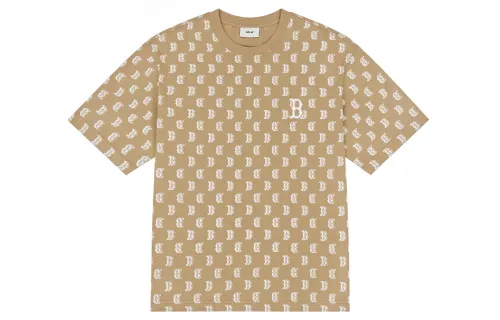 MLB MONOGRAM T Shirt Unisex Light Camel