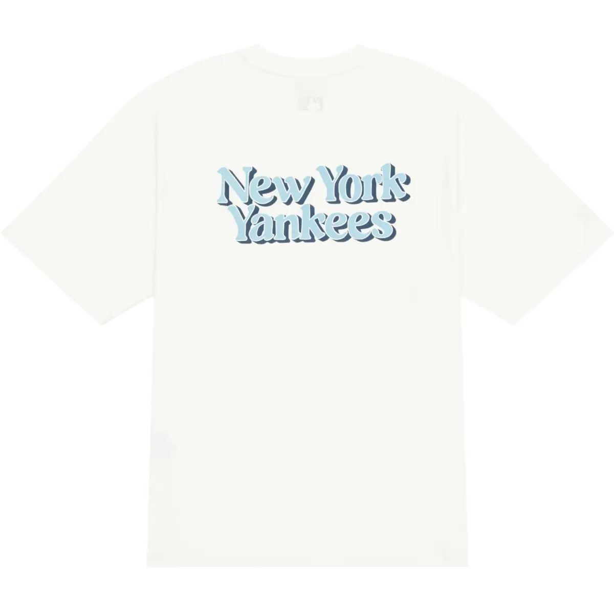 MLB Drop Shoulder Sleeve T-Shirt Unisex White