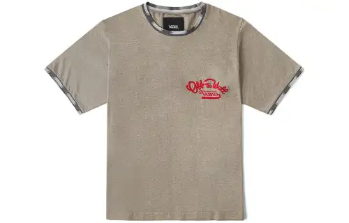 Vans T Shirts Unisex Oat Crew Neck Moderate