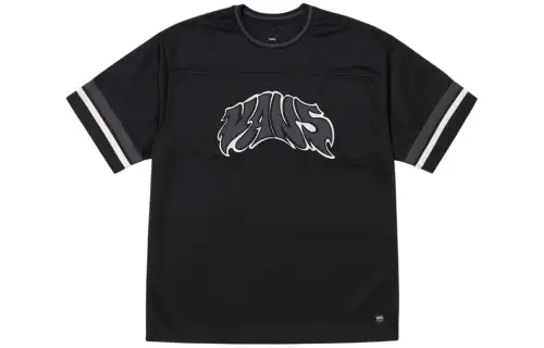 Vans T Shirts Men's Black Crew Neck Moderate