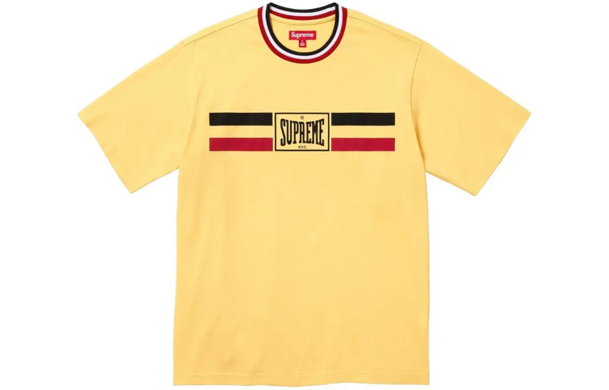 Supreme Warm Up Stripe S/S Top