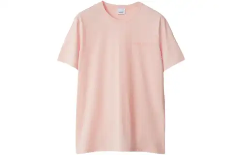 Burberry SS24 T Shirt Men's Snowflake Stone Pink