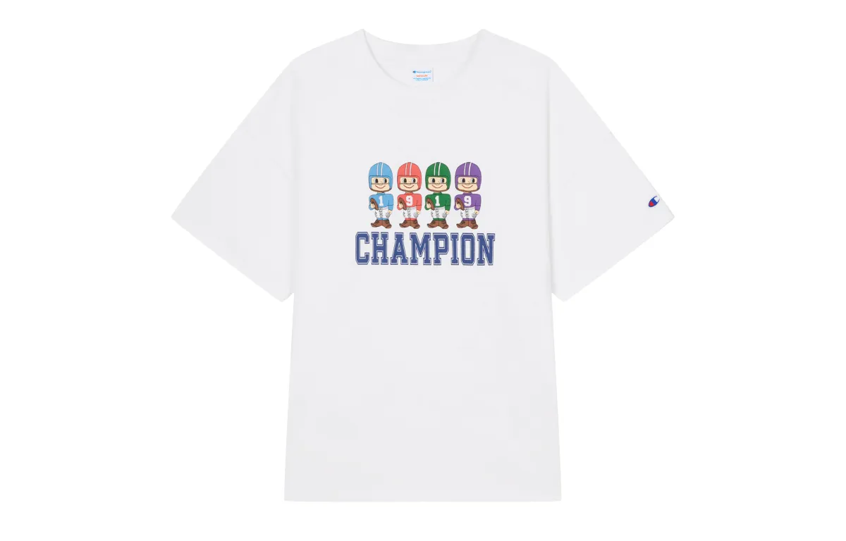 Champion Short Sleeved T Shirt Unisex Japan Version