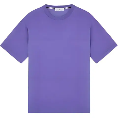 Stone Island Logo Printed Crewneck T-Shirt