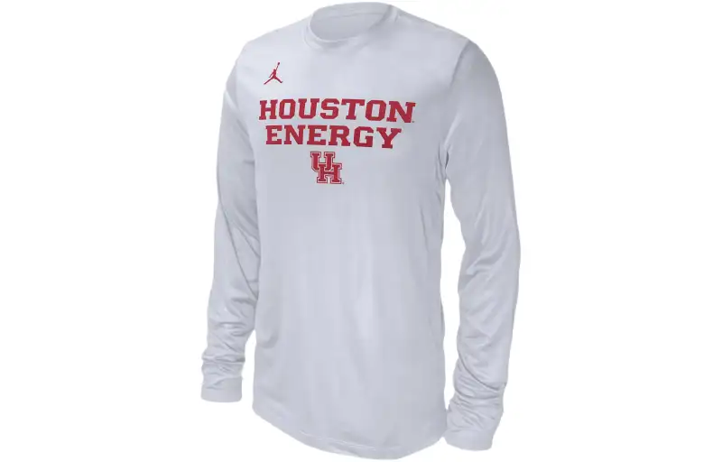 JORDAN Houston Men's JORDAN College Long Sleeve T Shirt