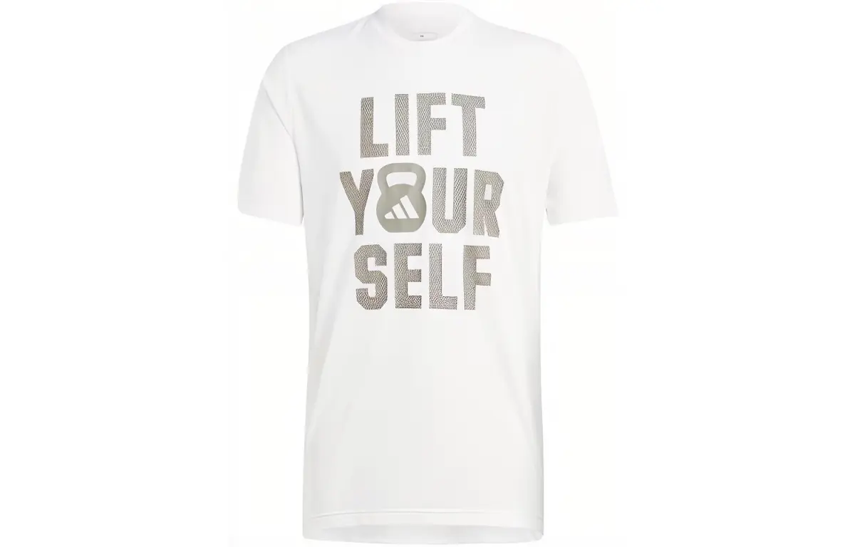 Adidas T Shirt Men's Jade White
