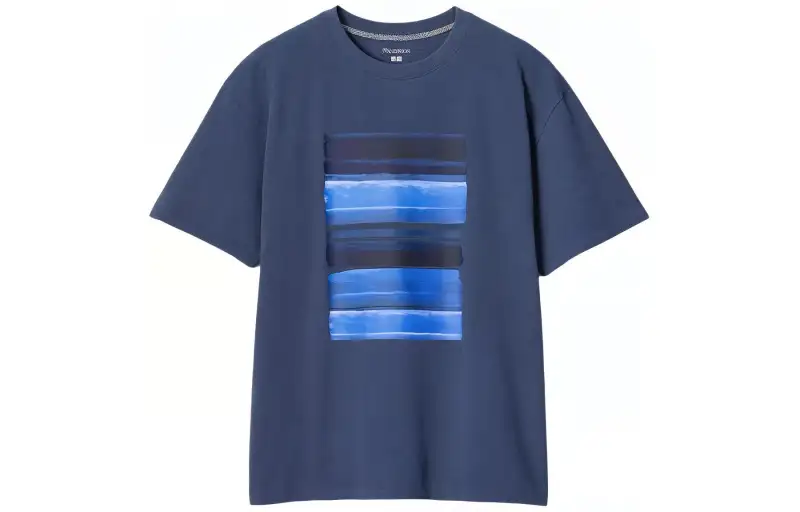 UNIQLO Jw Anderson Co Branded Series T Shirt Men's Dark Blue
