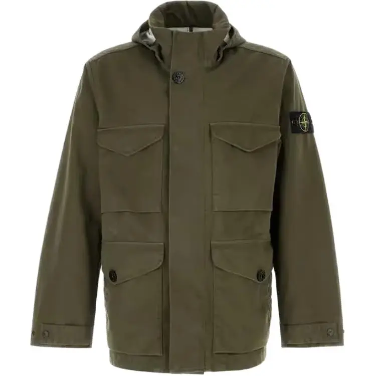 STONE ISLAND Jackets & Coats Men's Green