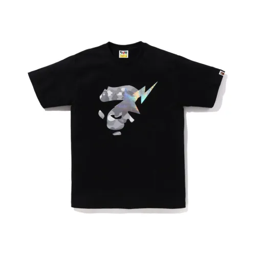 A BATHING APE T Shirts Men's Crew Neck Moderate