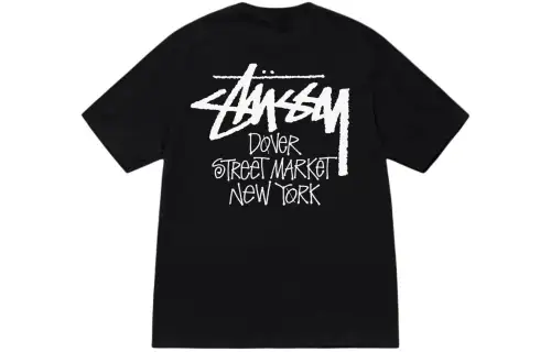 Stussy x DSM T Shirt Unisex Black
