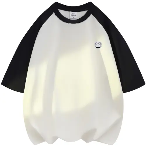 Doraemon T Shirts Unisex Crew Neck Moderate Straight Fit