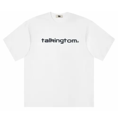 TALKING TOM T Shirts Unisex Crew Neck Thickened Straight Fit