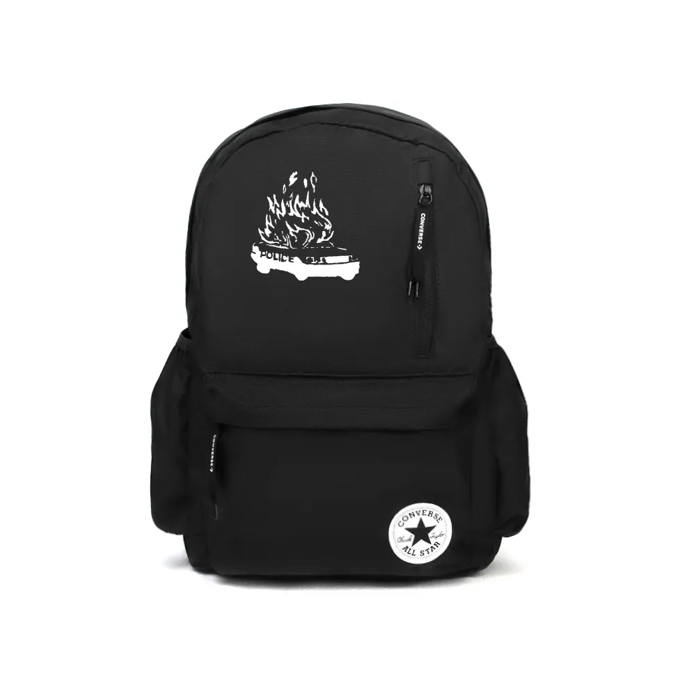 Converse Polyester Backpacks Regular Unisex Black