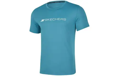 Skechers T Shirt Men's Adriatic Blue