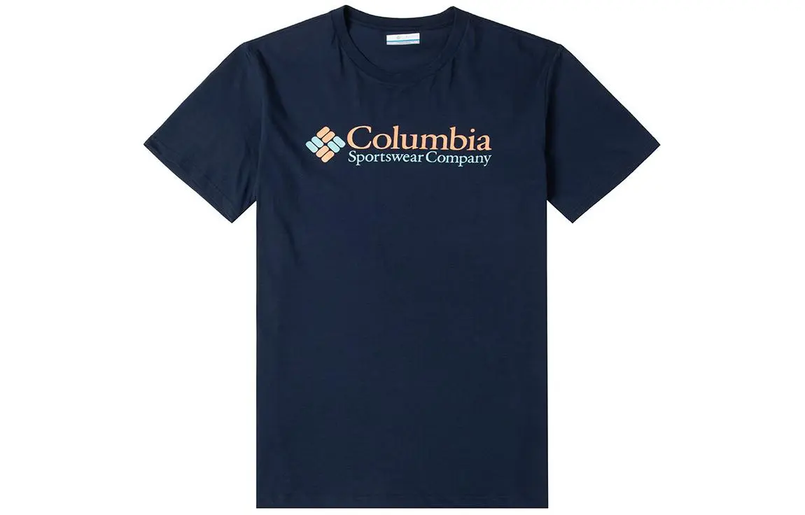 Columbia T Shirt Men's Marine Blue