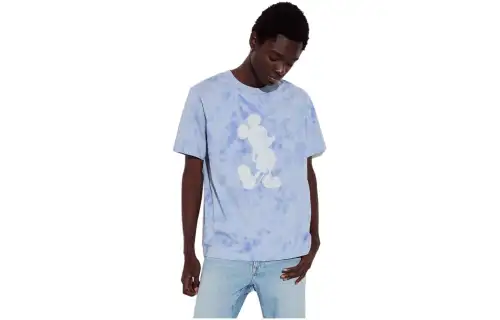 UNIQLO x Mickey Stands UT T Shirt Unisex Aqua Blue