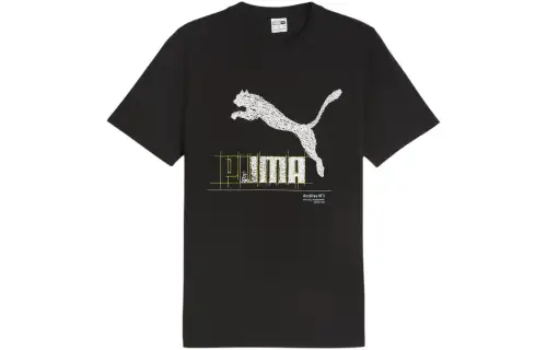 PUMA CLASSICS T Shirt Men's Black