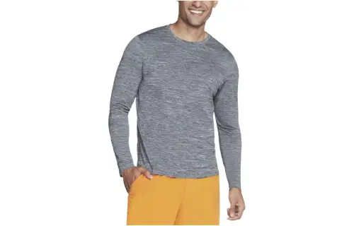 Skechers T Shirt Men's Light Gray