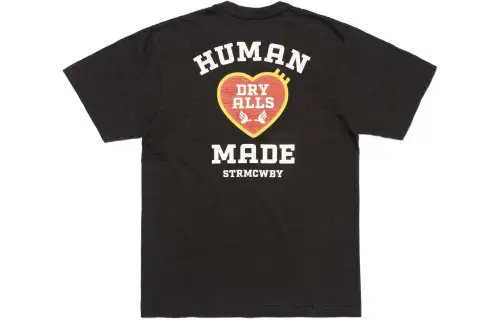 HUMAN MADE Heart-print Cotton T-shirt