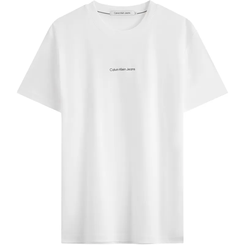 Calvin Klein T-Shirts Men's Crew Neck Moderate Straight Fit