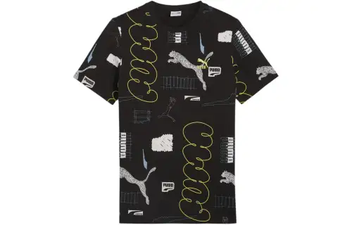 PUMA CLASSICS T Shirt Men's Black