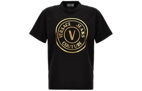 VERSACE JEANS COUTURE Logo-Printed Crewneck T-Shirt