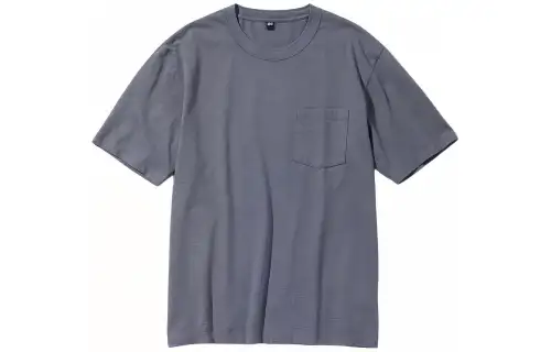 UNIQLO T Shirt Unisex Asphalt Gray