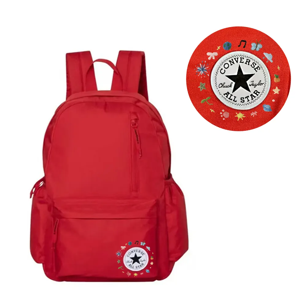 Converse Polyester Backpack Unisex Red