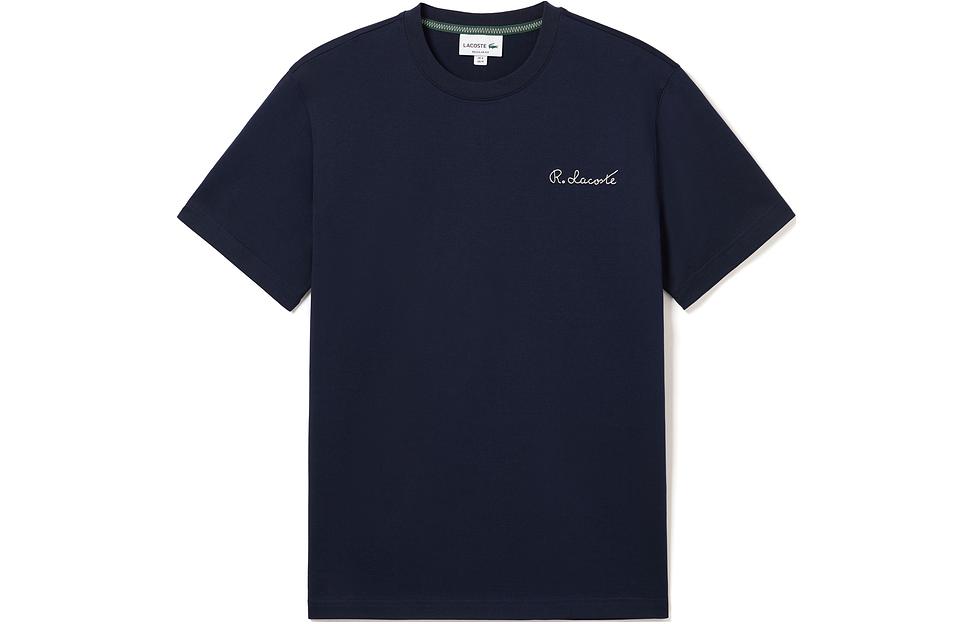 Мужская футболка LACOSTE LACOSTE французский крокодил (белая)
