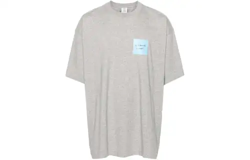 Vetements Sticker Logo T-Shirt