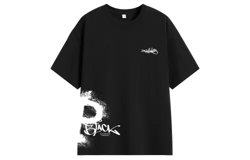 JEANSWEST T Shirts Unisex Crew Neck Moderate
