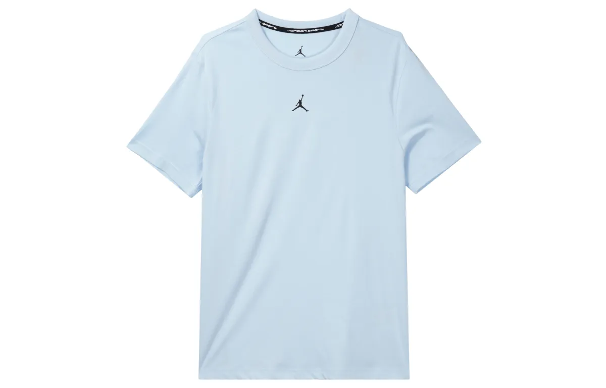 Jordan Dri FIT T Shirt Men's Celestial Stone Blue/Black