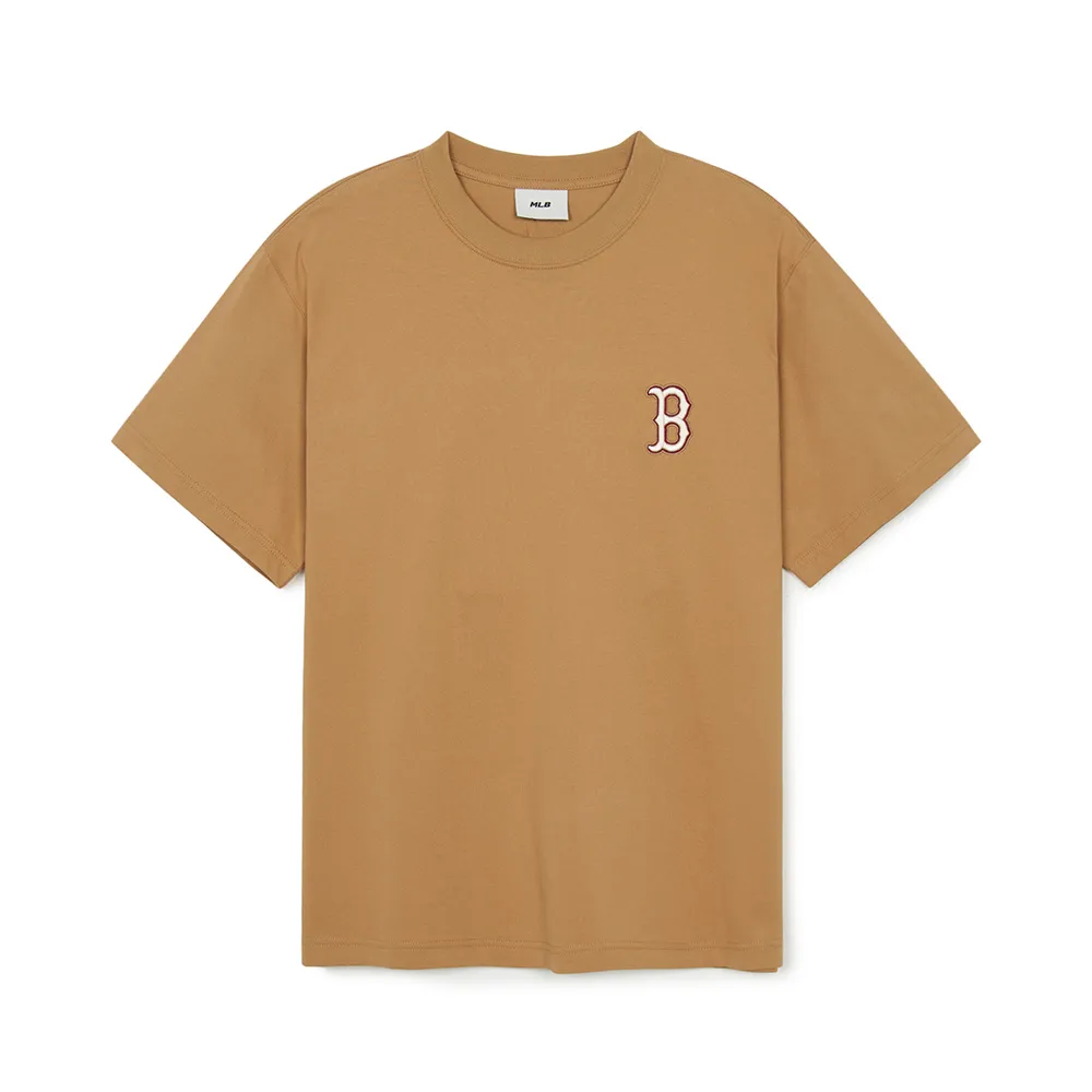 MLB Monogram Collection Boston Red Sox T Shirt Unisex Brown