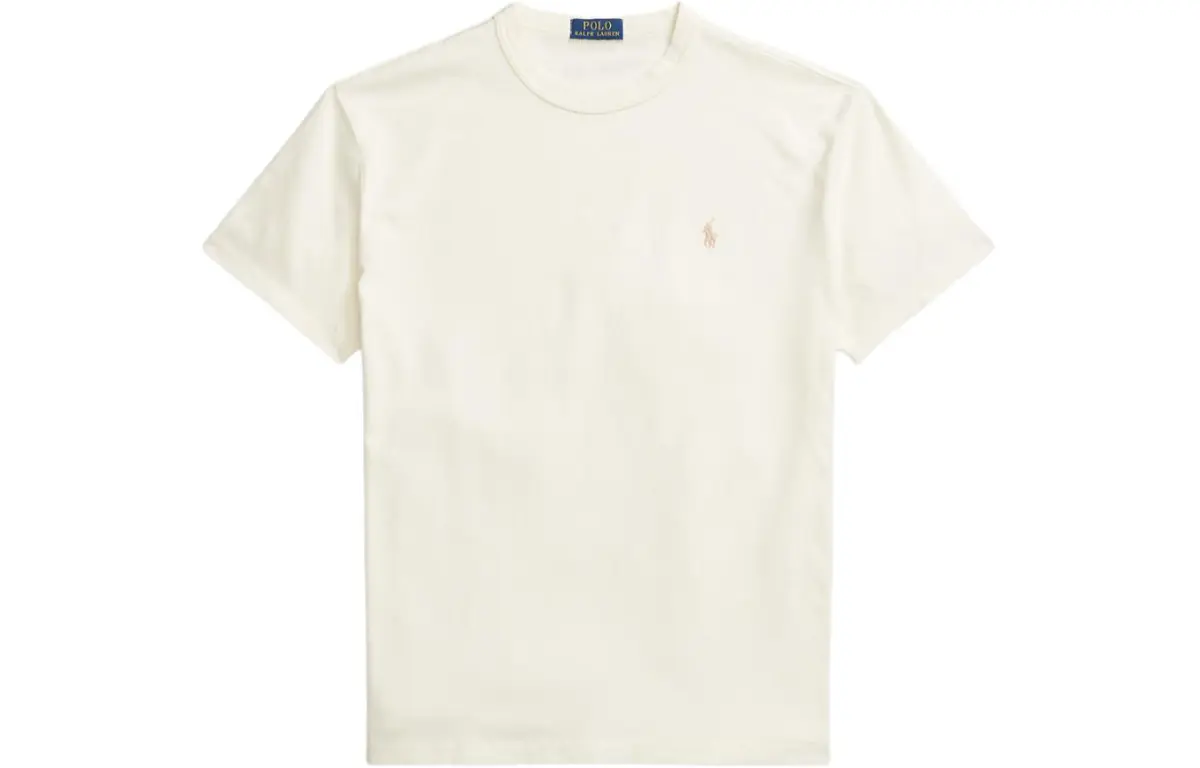 Polo Ralph Lauren SS24 T Shirt Men's Club Cream