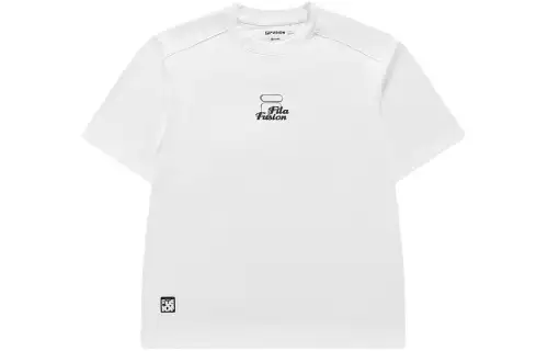 FILA FUSION SS24 T Shirt Men's Standard White