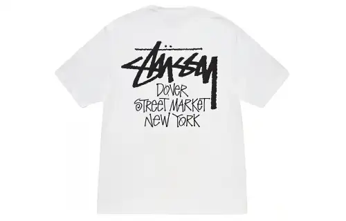 Stussy x DSM Stussy X Dover Street Market T Shirt Unisex White