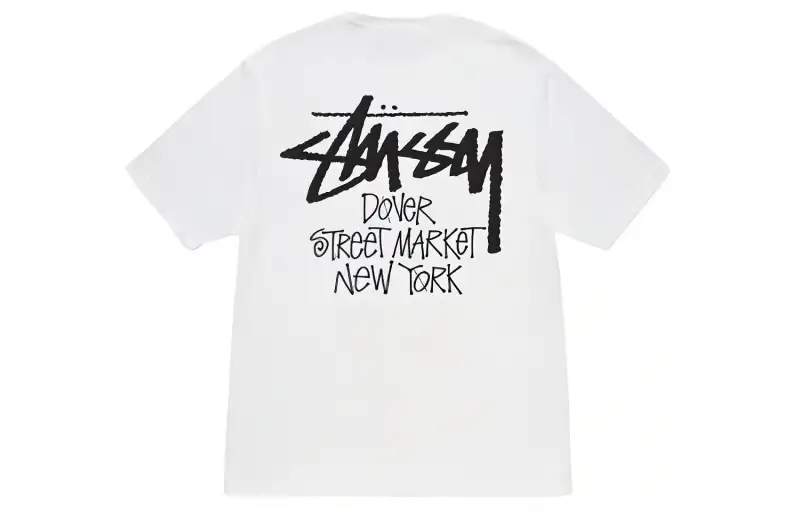 Stussy x DSM Stussy X Dover Street Market T Shirt Unisex White