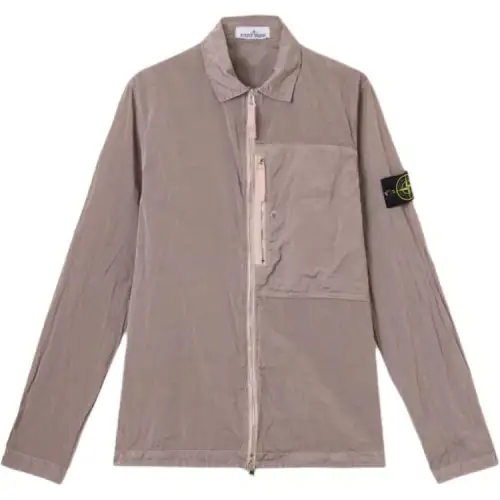 STONE ISLAND Jackets & Coats Men's Antique Rose