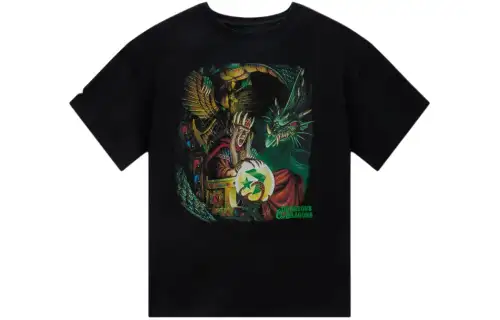 Converse Dungeons & Dragons Crystal Ball T Shirt Unisex Black