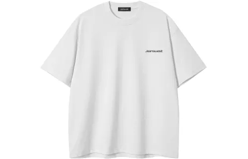 JEANSWEST T Shirts Unisex Crew Neck Moderate Straight Fit
