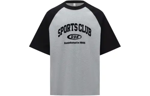 Reebok T Shirt Unisex Light Heather Gray
