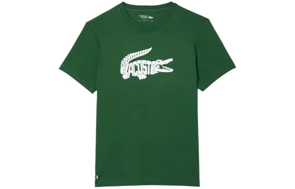 LACOSTE Logo print T shirt