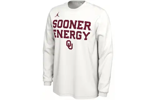 JORDAN Oklahoma Men's JORDAN College Long-Sleeve T-Shirt