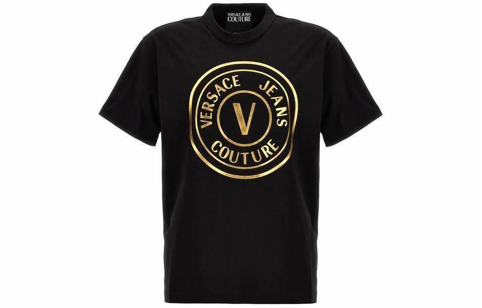 Мужская футболка Versace JEANS COUTURE (черная)