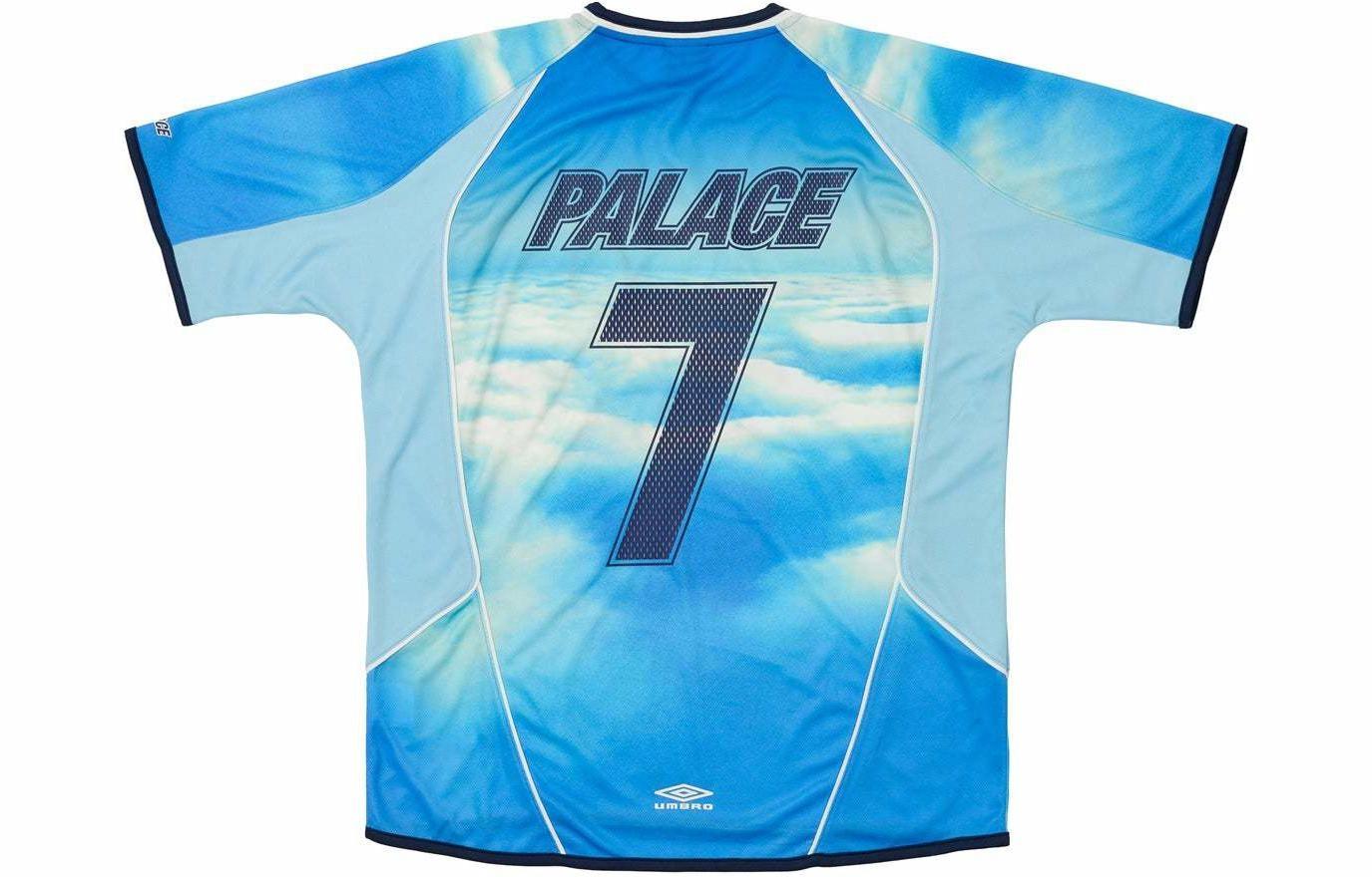 Футболка Palace umbro (синяя)