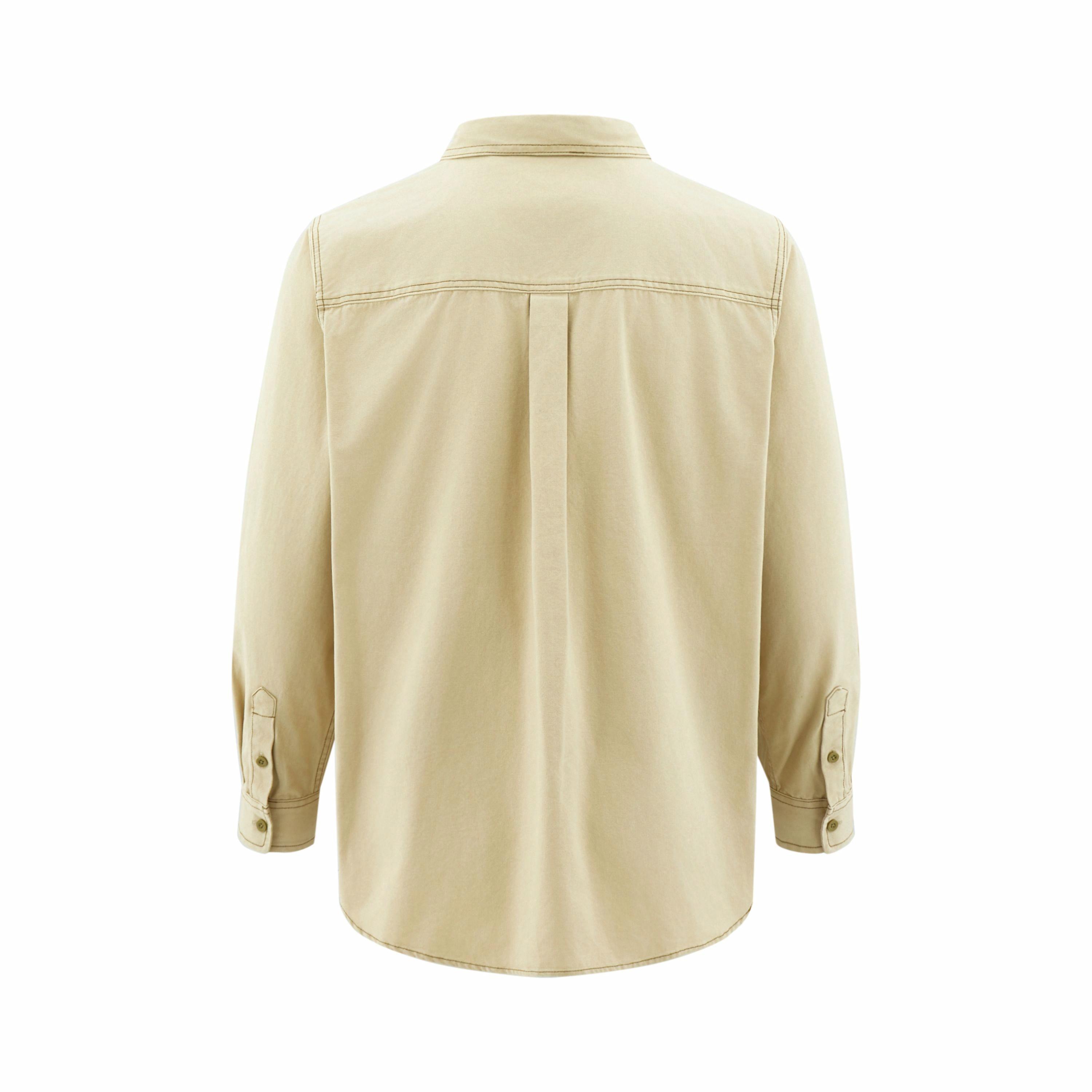 Мужская рубашка CAT FW25 Workwear Shirt (коричневая) — фото 11
