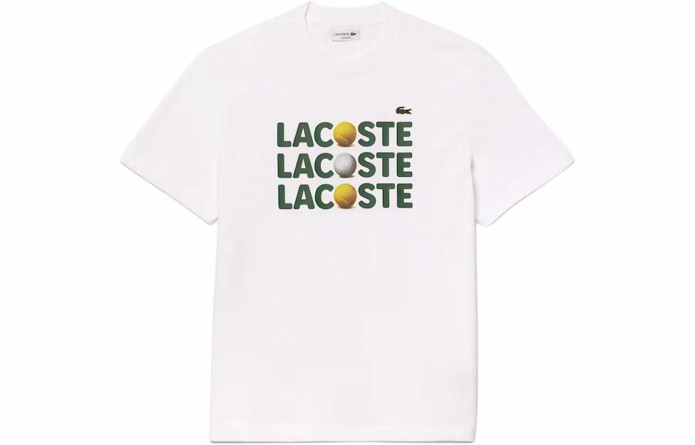 Мужская футболка LACOSTE (белая)