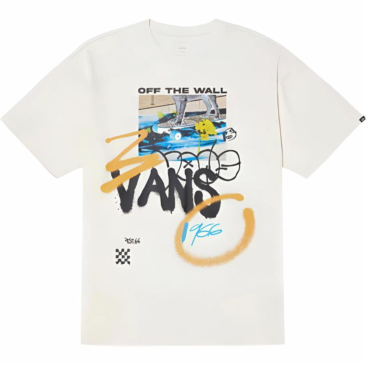 Мужская футболка Vans Classic Logo (белая)