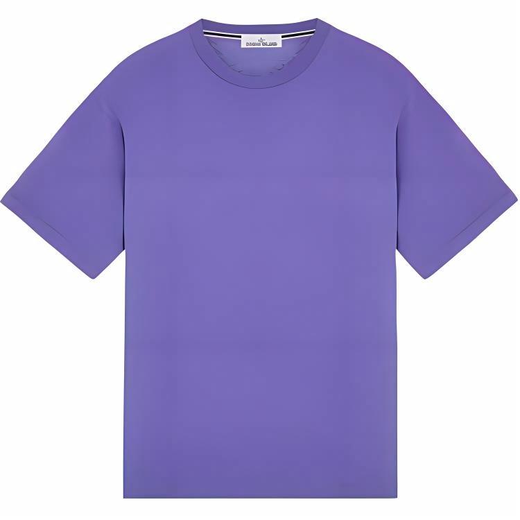 Мужская футболка STONE ISLAND (лавандовая)